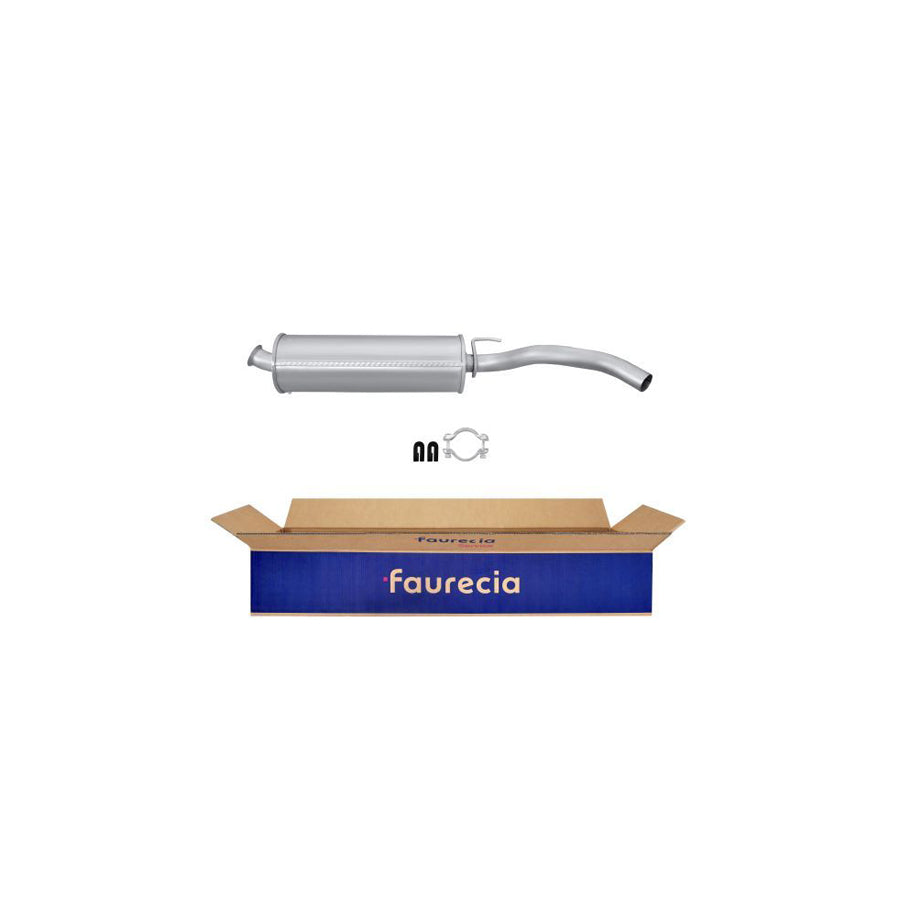 Hella 8LD 366 033-801 Rear Silencer For Renault Rapid Van (F40, G40)