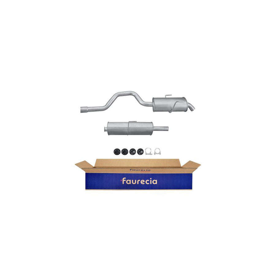 Hella 8LD 366 034-151 Rear Silencer For Renault Espace III (JE)