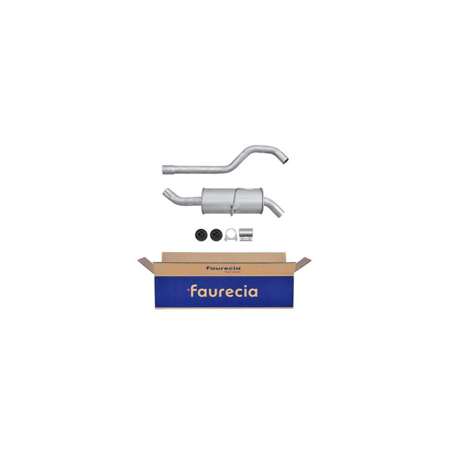 Hella 8LD 366 034-631 Rear Silencer For Renault Espace III (JE)