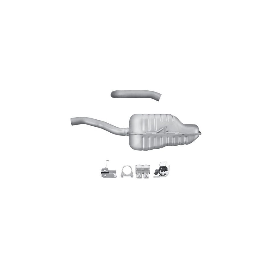Hella 8LD 366 034-851 Rear Silencer