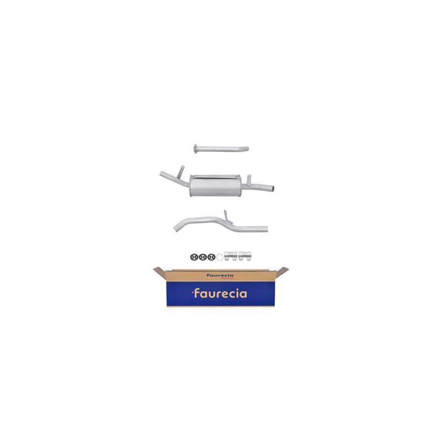 Hella 8LD 366 035-591 Rear Silencer For Suzuki Alto IV (EF)