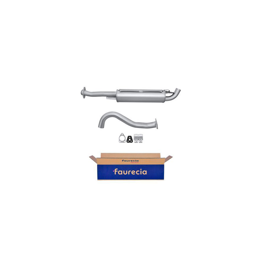 Hella 8LD 366 036-031 Rear Silencer For Mitsubishi Pajero / Shogun II (V20)