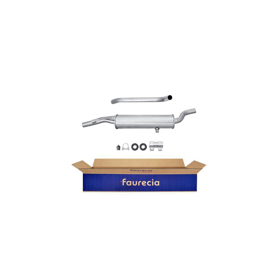 Hella 8LD 366 036-131 Rear Silencer For VW Polo
