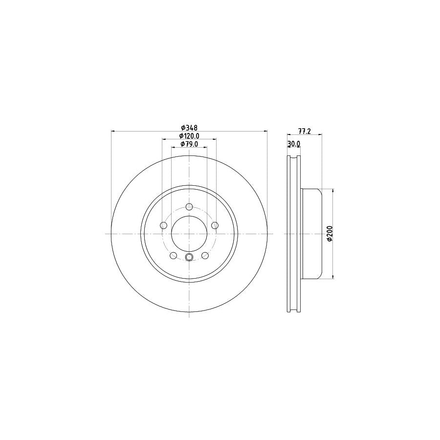 Hella 8MP 376 800-774 Water Pump