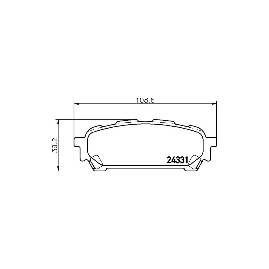 Hella 8MP 376 802-551 Water Pump