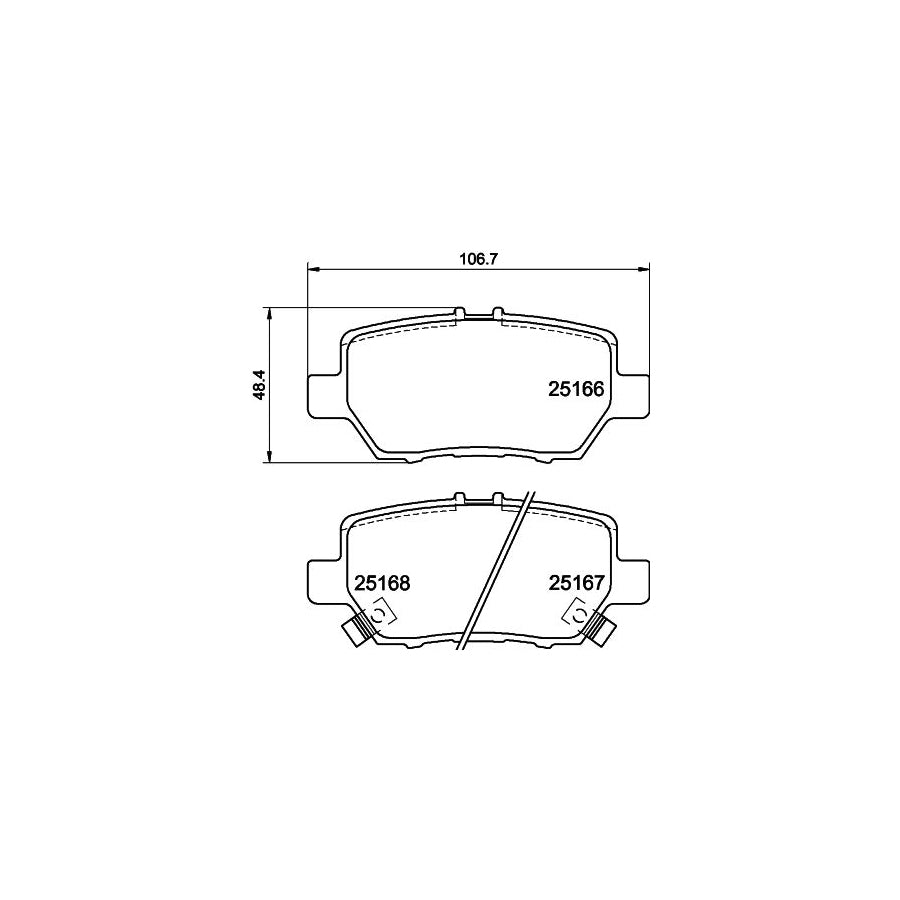 Hella 8MP 376 802-621 Water Pump