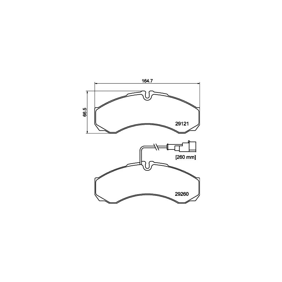 Hella 8MP 376 802-794 Water Pump