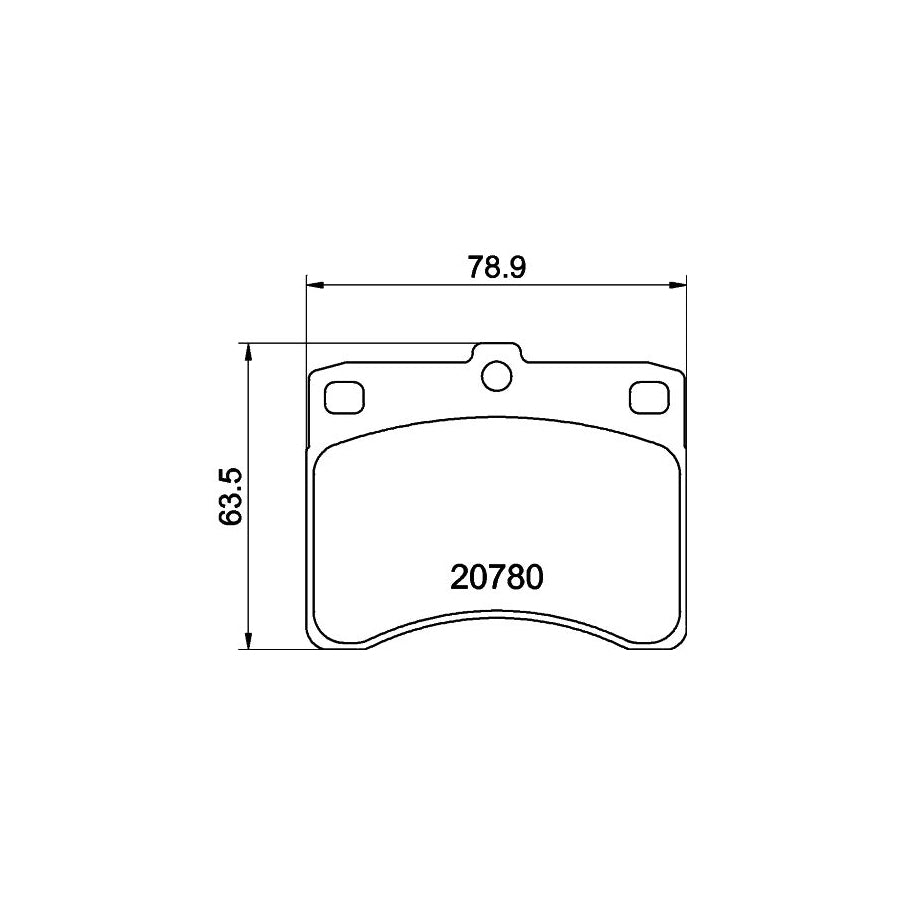 Hella 8MP 376 805-681 Water Pump