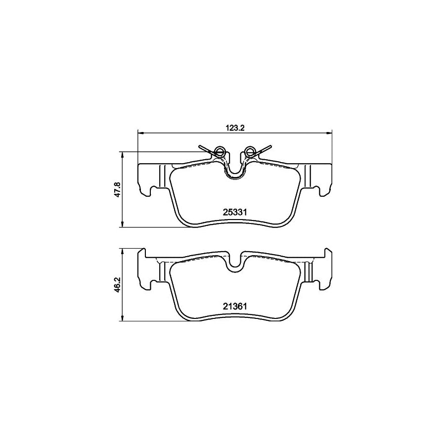 Hella 8MP 376 806-751 Water Pump