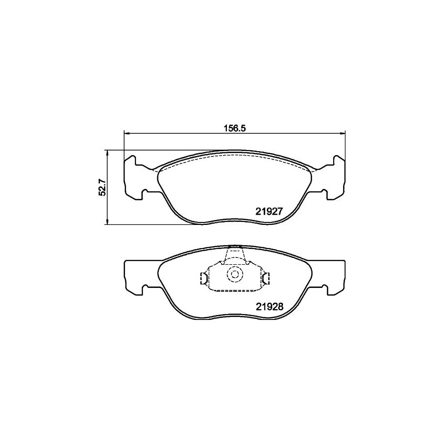 Hella 8MP 376 810-554 Water Pump