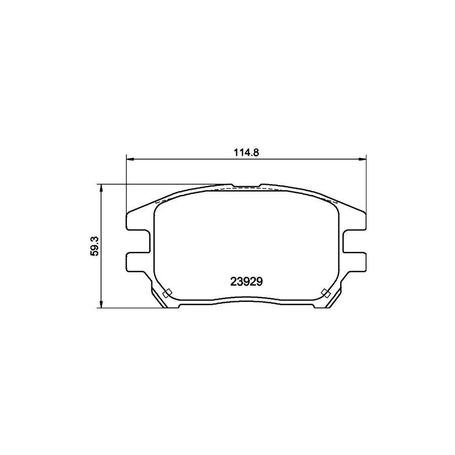 Hella 8MP 376 830-054 Water Pump