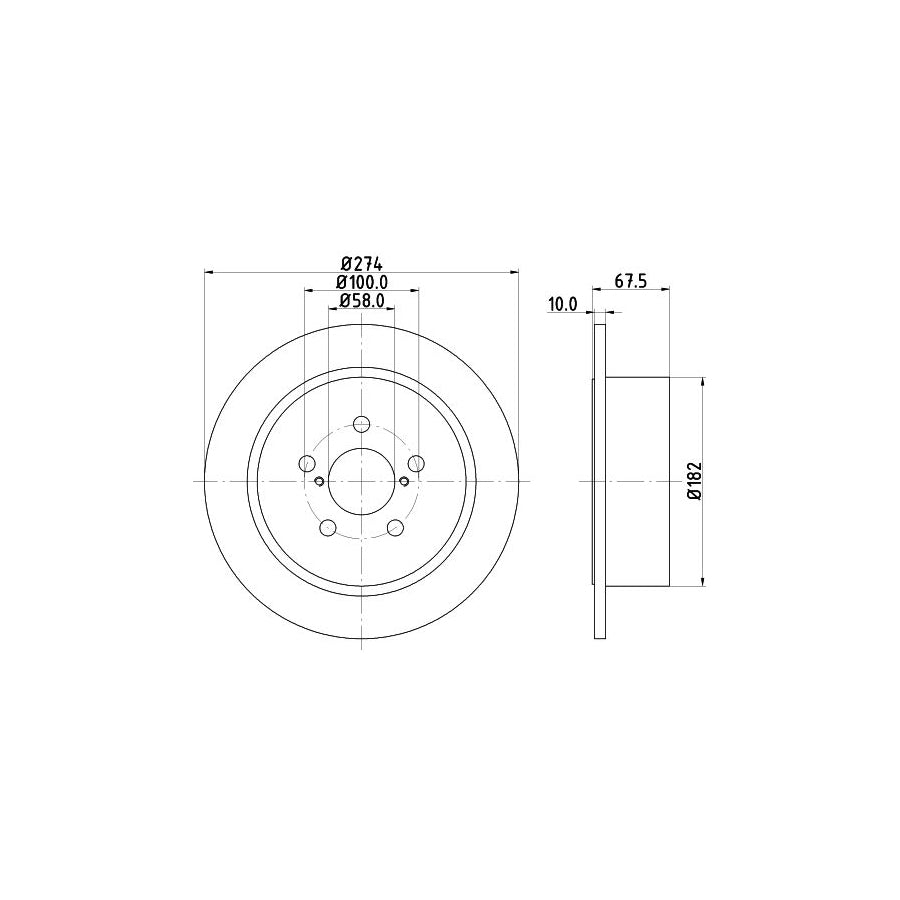 Hella 8MP 376 888-774 Water Pump