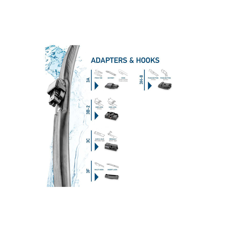 Hella 9XW 358 004-241 Wiper Blade