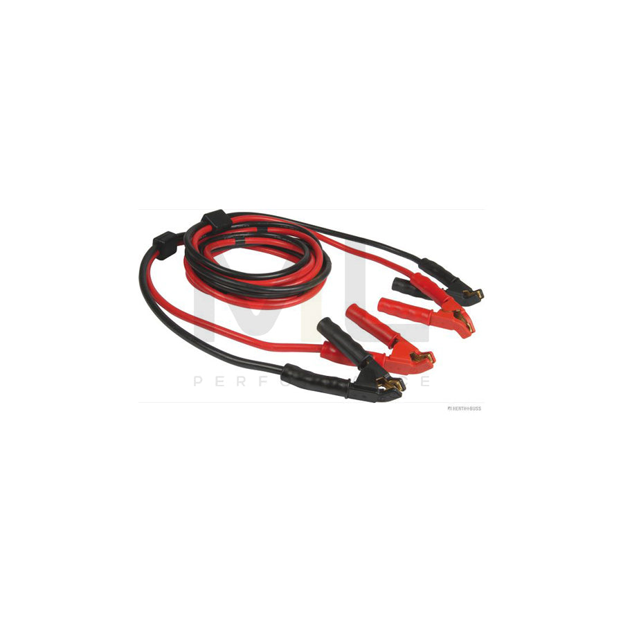 HERTH+BUSS ELPARTS 52289237 Jump leads with cast iron pliers, with overvoltage protection, with storage bag, 1000A