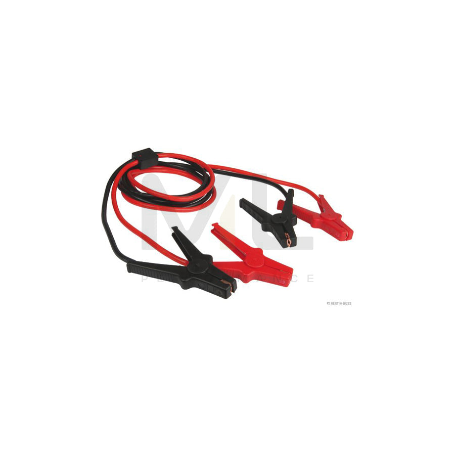HERTH+BUSS ELPARTS 52289948 Jump leads with plastic pliers, with overvoltage protection, with storage bag, 220A