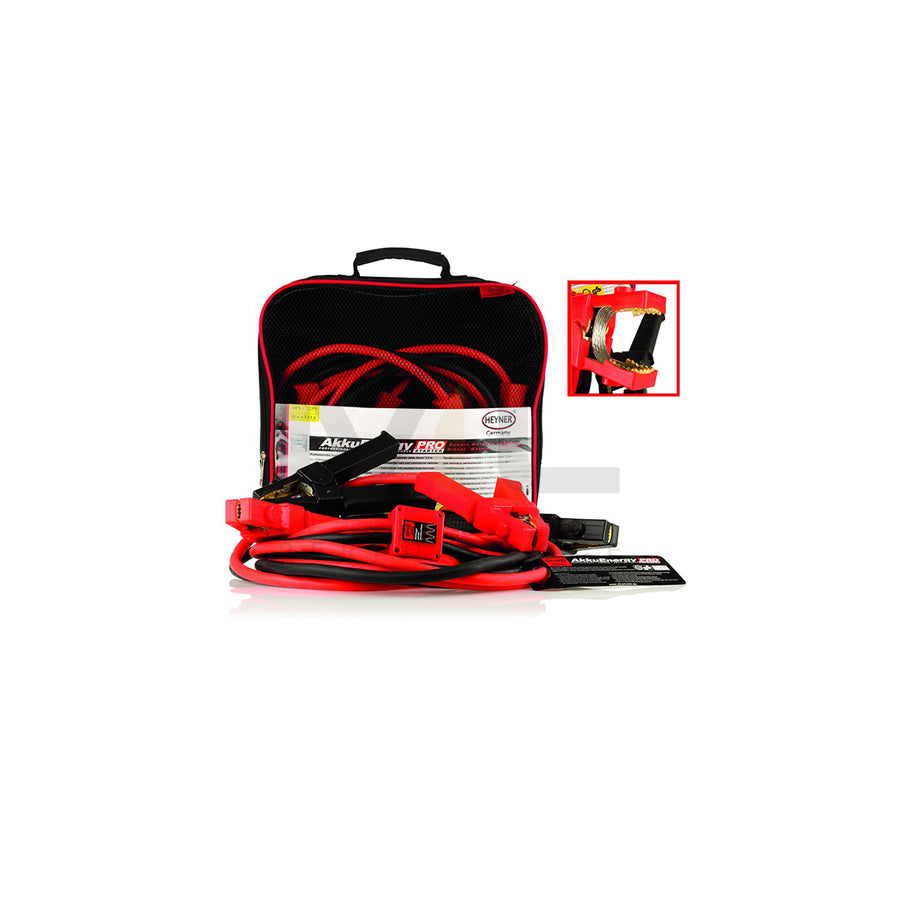 HEYNER AkkuEnergy Pro 928350 Jump leads with overvoltage protection, 480A, Voltage: 12, 24, 6V