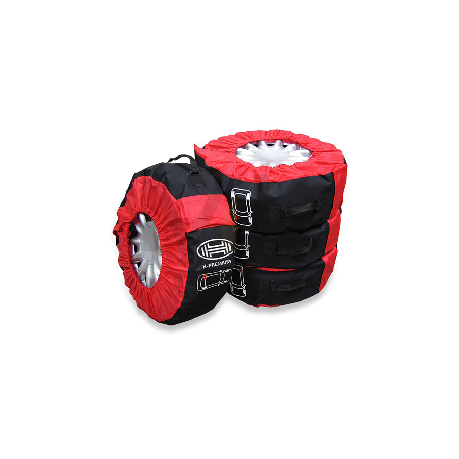 HEYNER AutoWheelStar Pro 735000 Tyre bags Black/Red, Wheel Diameter: 14-18 Inch