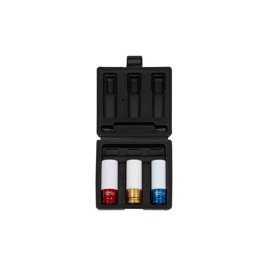 Heyner H348500 3 PCS WHEEL IMPACT SOCKET HEX SET TORSIOBLOCK