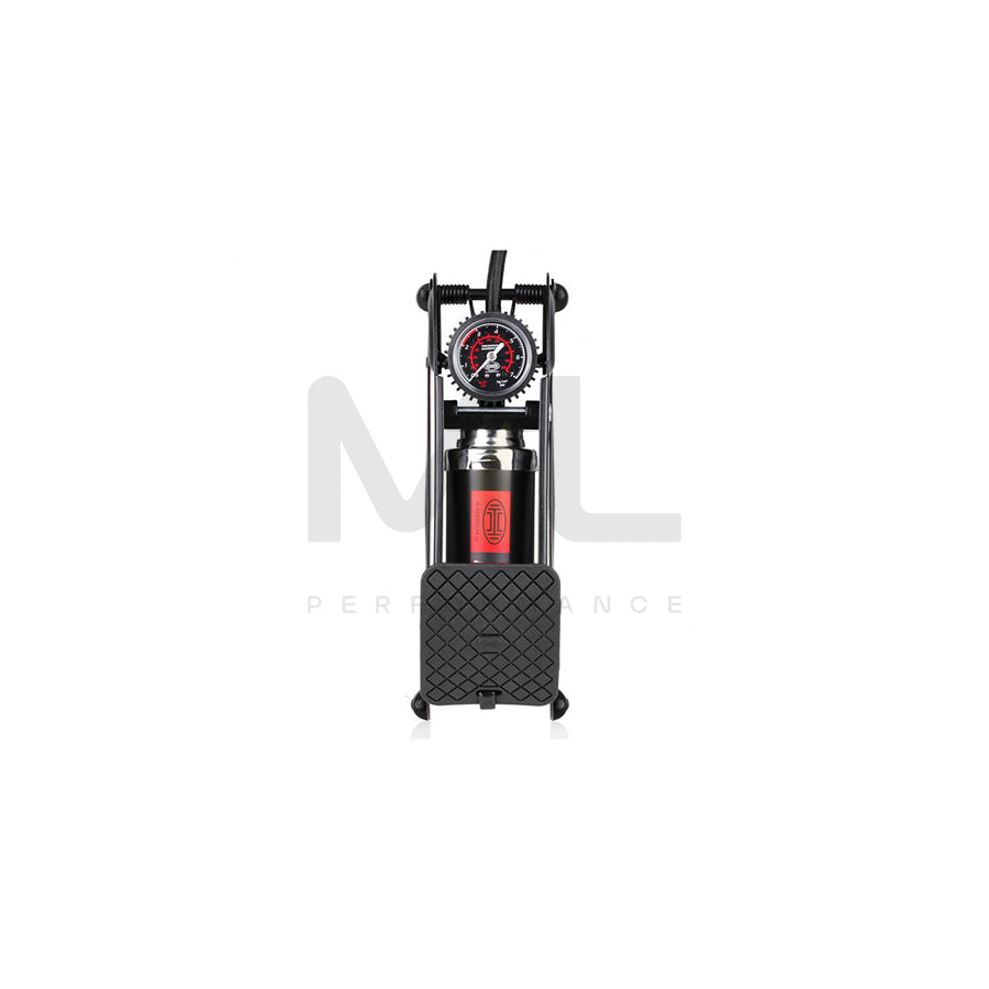 HEYNER PedalPower Black 215010 Foot pump 7 bar, 100 Pascal, with gauge