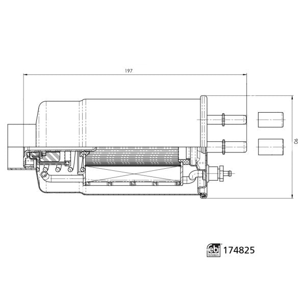 FEBI BILSTEIN FE174825 Fuel Filter