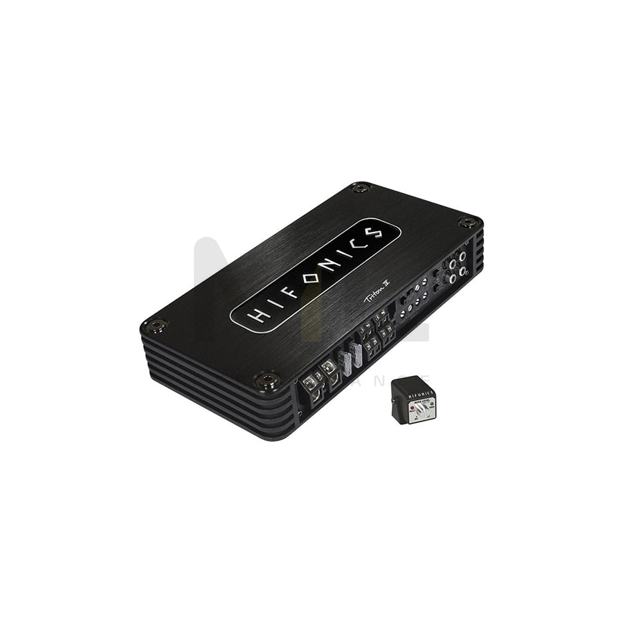 HIFONICS Triton IV Audio Amplifier A,B, with remote control, High(10-3500), Low(30-3500)Hz, Bassboost 0-12dB
