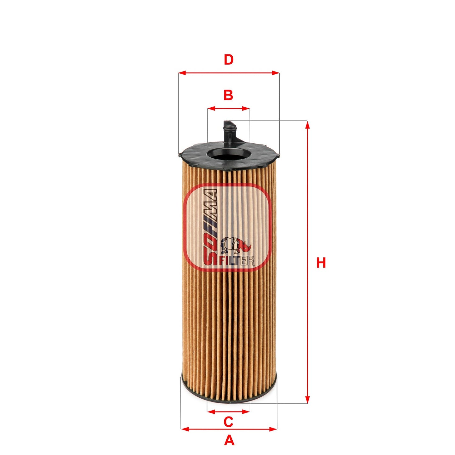 SOFIMA S5068PE Oil Filter
