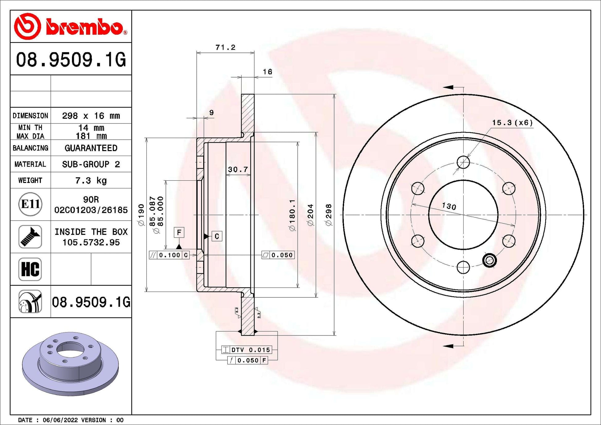 BBP 41498BBP Disc Brake Caliper Repair Kit