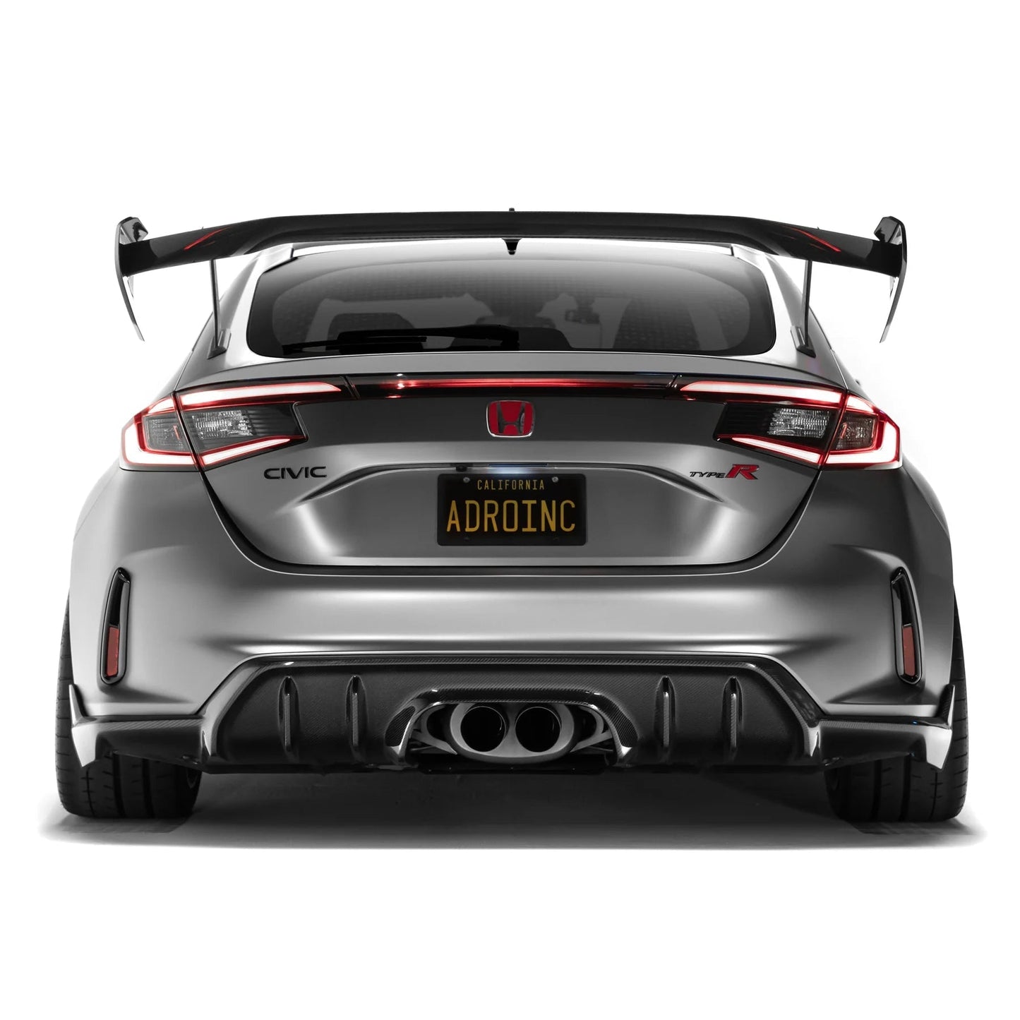 Adro A22A10-1301 Honda Civic Fl5 Type R Carbon Fibre Rear Diffuser