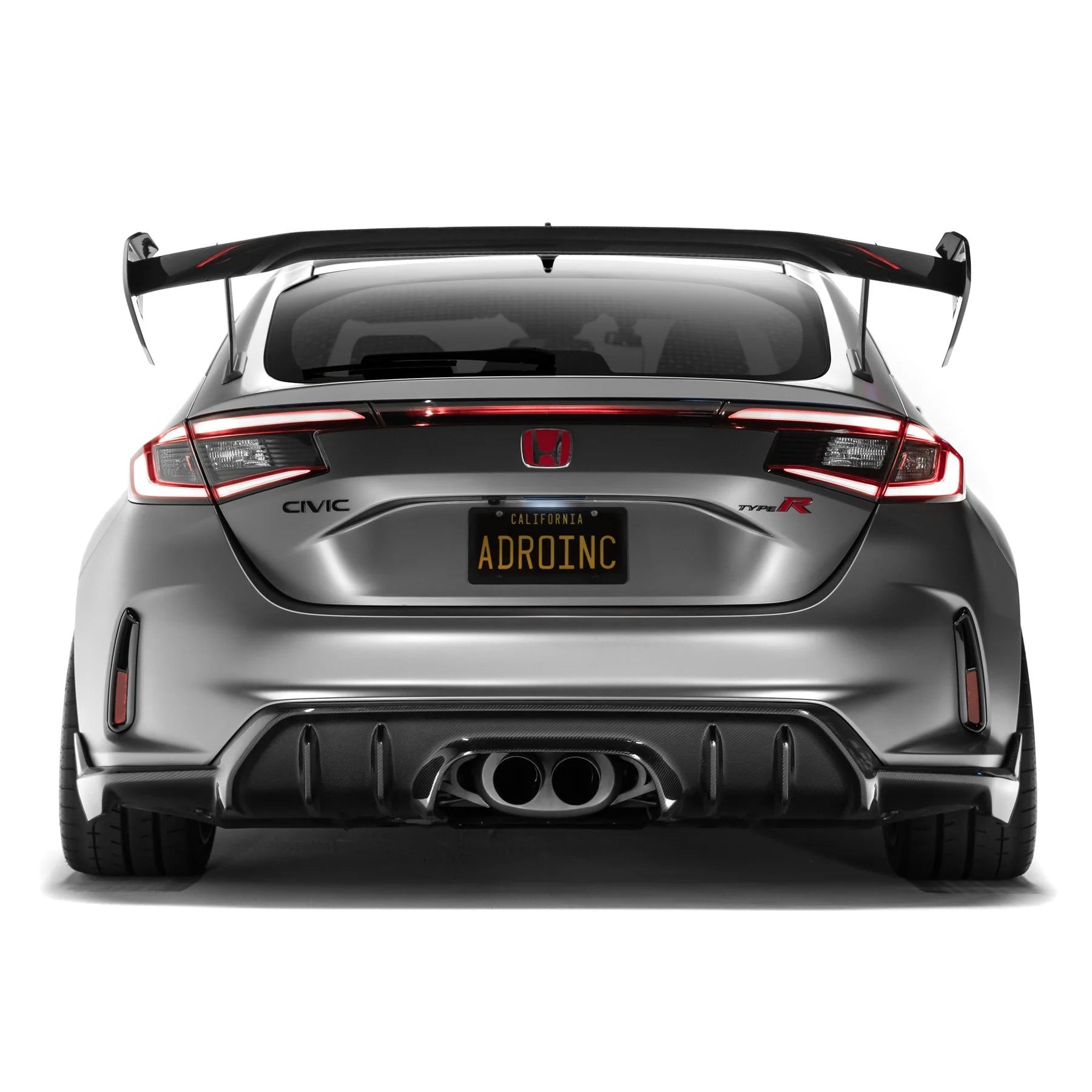 Adro A22A10-1301 Honda Civic Fl5 Type R Carbon Fibre Rear Diffuser