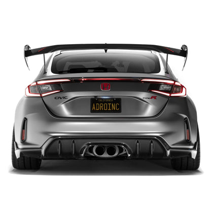 Adro A22A10-1301 Honda Civic Fl5 Type R Carbon Fibre Rear Diffuser