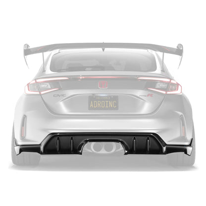 Adro A22A10-1301 Honda Civic Fl5 Type R Carbon Fibre Rear Diffuser