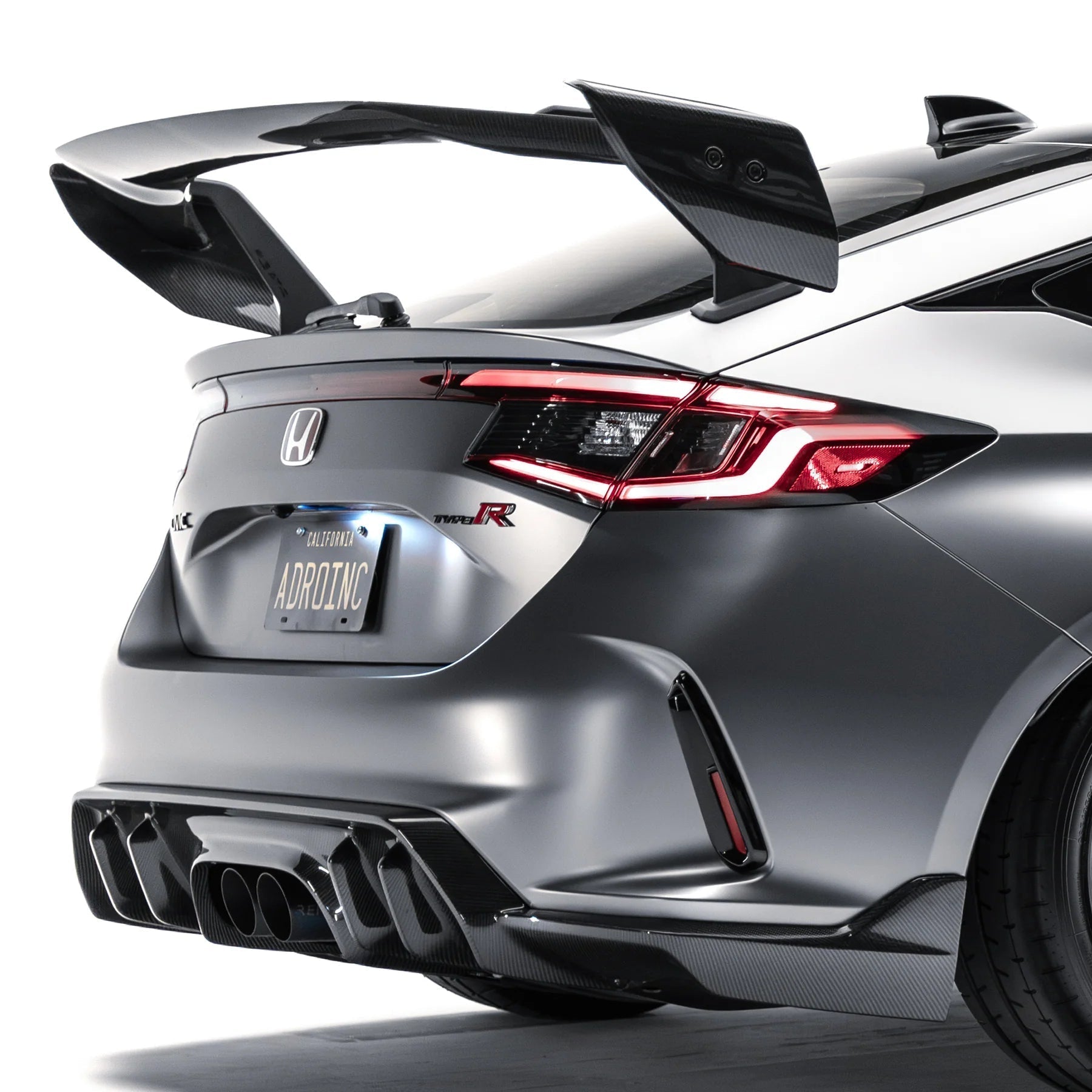 Adro A22A10-1501 Honda Civic Fl5 Type R Pre-Preg Carbon Fibre AT-R4 Rear Wing