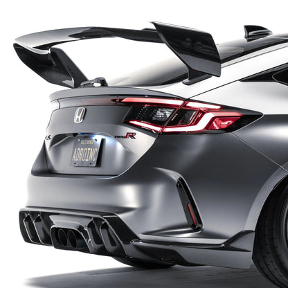 Adro A22A10-1501 Honda Civic Fl5 Type R Pre-Preg Carbon Fibre AT-R4 Rear Wing