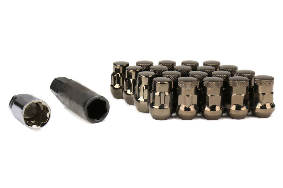 MUTEKI 32926TP LUG NUTS KIT WITH LOCK NUTS SR35 16+4 12X1.50 TITANIUM (CLOSE END)