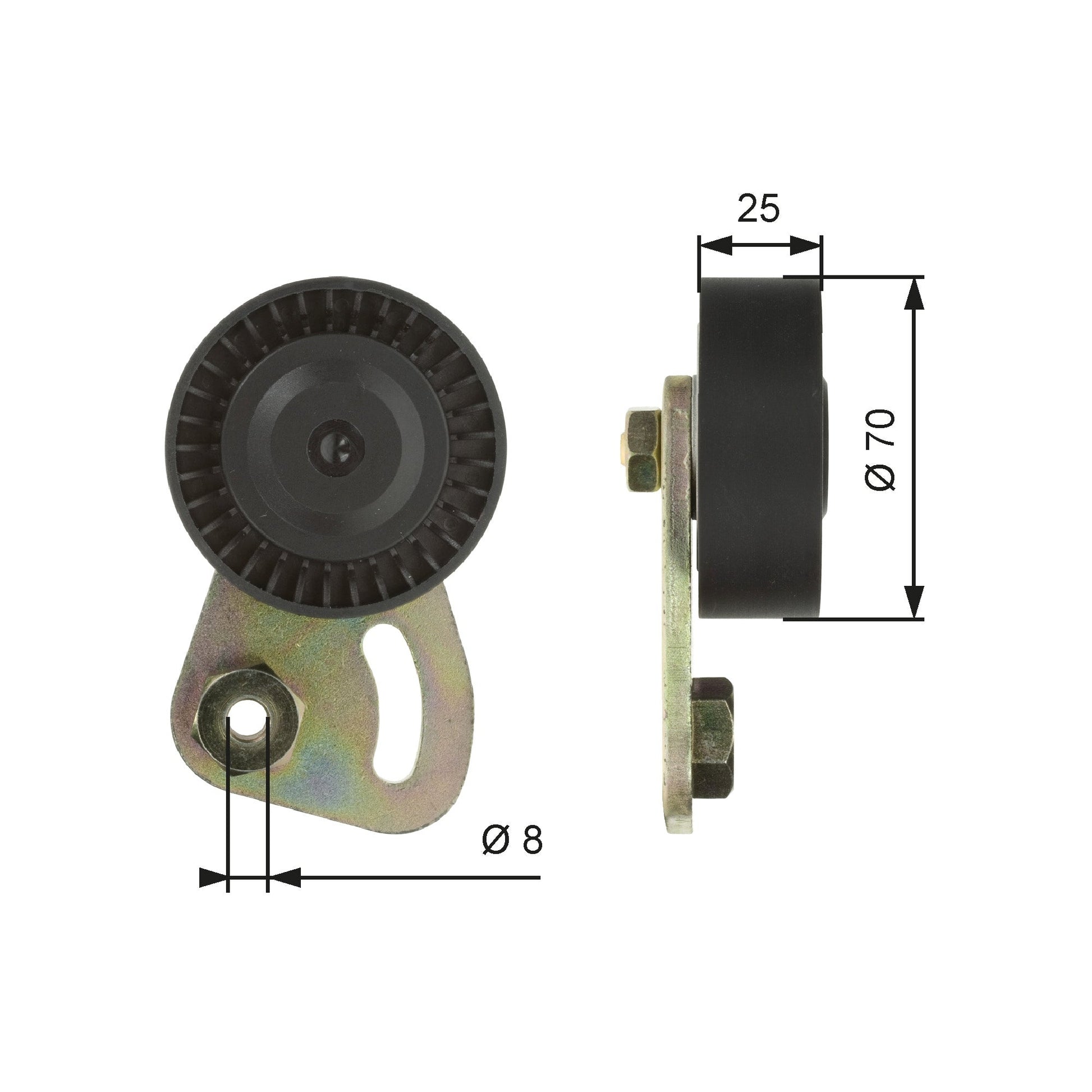 GATES GATT39019 V-Ribbed Belt Tensioner Lever