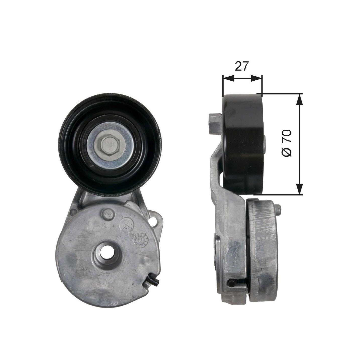 GATES GATT39162 V-Ribbed Belt Tensioner Lever