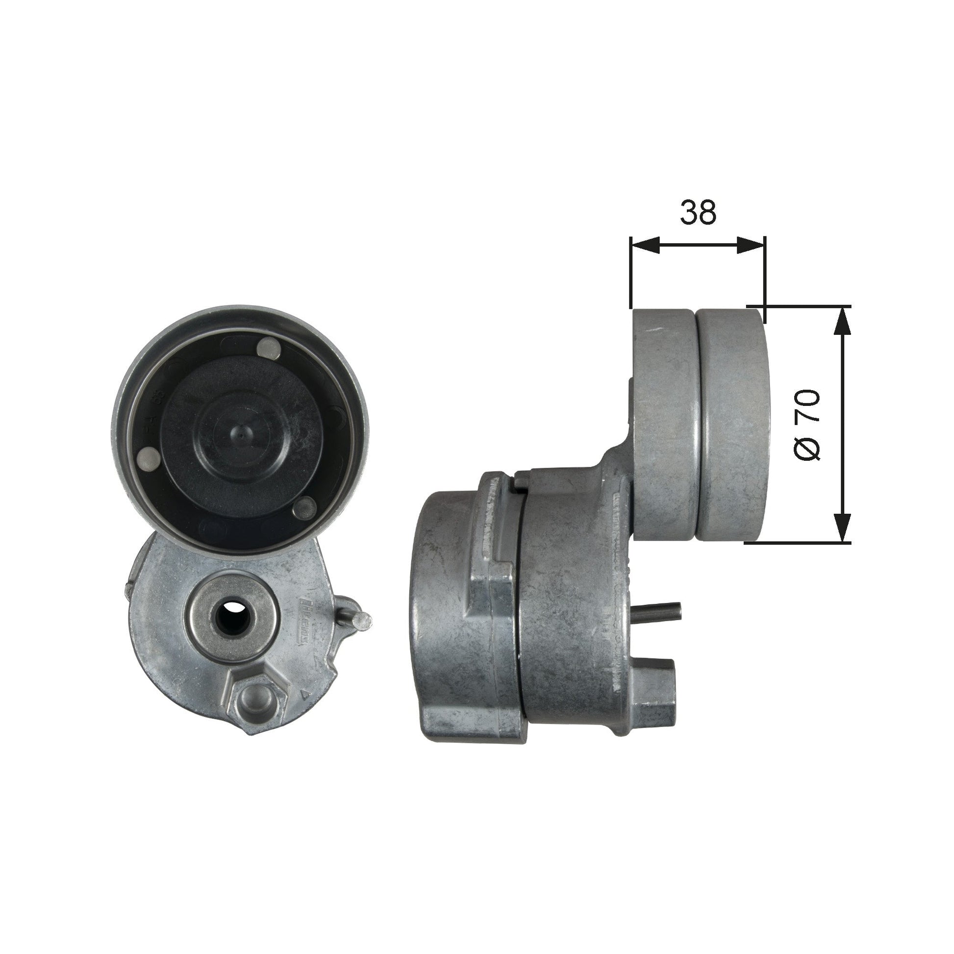 GATES GATT38680 V-Ribbed Belt Tensioner Lever