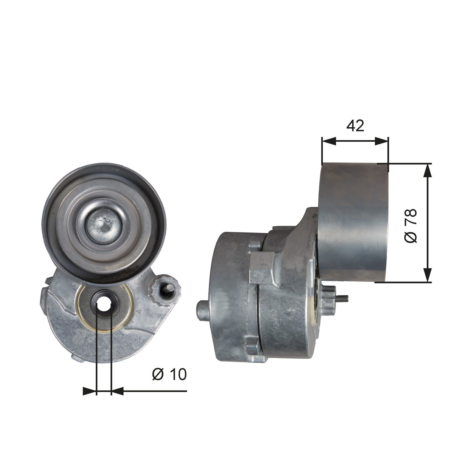 GATES GATT38560 V-Ribbed Belt Tensioner Lever