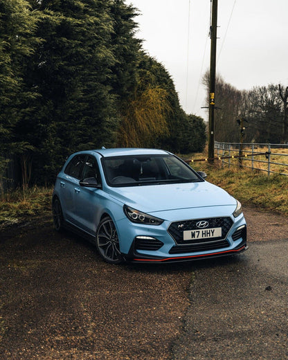 Zaero ZA-I30N-PREFL-FS HYUNDAI I30 N PRE-FACELIFT EVO-1 GLOSS BLACK FRONT SPLITTER