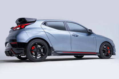 Adro A10A20-1302 Hyundai Veloster N Carbon Fibre Rear Diffuser (2019+)