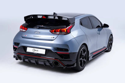 Adro A10A20-1302 Hyundai Veloster N Carbon Fibre Rear Diffuser (2019+)