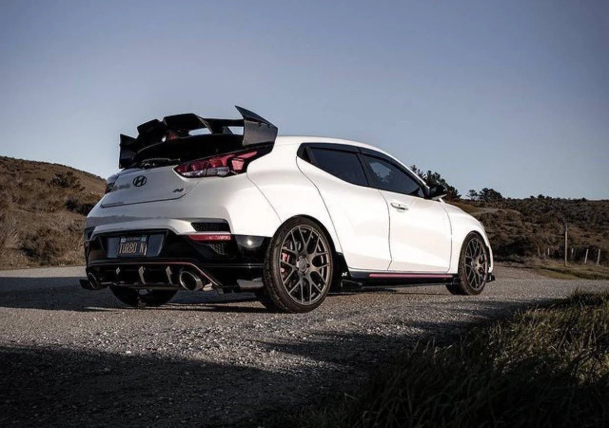 Adro A10A20-1502 Hyundai Veloster N Carbon Fibre Rear Spoiler Wing V2 (2019+)