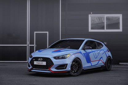 Adro A10A20-1201 Hyundai Veloster N & Turbo Carbon Fibre Front Splitter V1 (2018+)