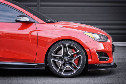 Adro A10A20-1201 Hyundai Veloster N & Turbo Carbon Fibre Front Splitter V1 (2018+)