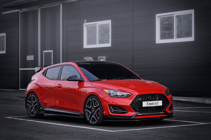 Adro A10A20-1201 Hyundai Veloster N & Turbo Carbon Fibre Front Splitter V1 (2018+)