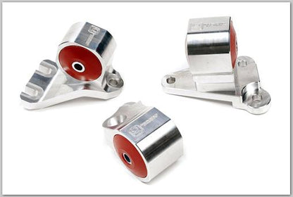 Innovative Mounts Innovative 90-91/92-93 Acura Integra GS-R Silver Aluminum Billet Mount Kit 75A Bushings (Cable)