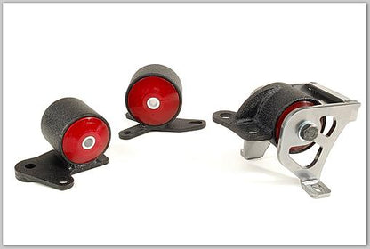 Innovative Mounts Innovative 96-00 Civic B/D Series Black Steel Mounts 85A Bushings (2 Bolt)