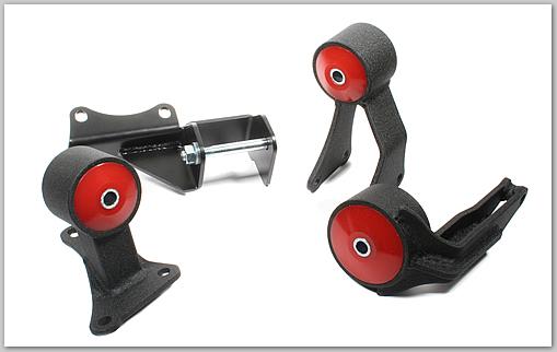 Innovative Mounts Innovative 84-87 Civic B-Series Black Steel Mounts 85A Bushings (Cable)