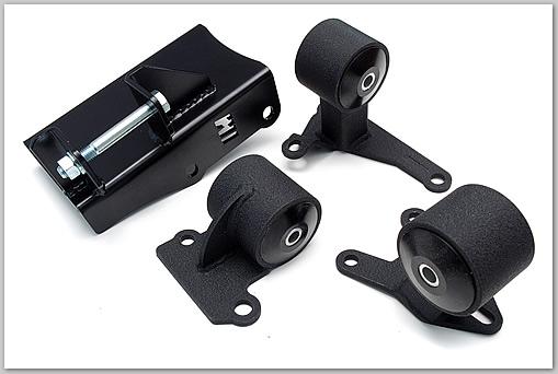 Innovative Mounts Innovative 94-01 Integra H-Series Black Steel Mounts 60A Bushings