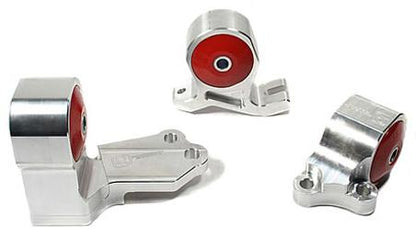 Innovative Mounts Innovative 88-91 Civic B-Series Silver Aluminum Mounts 60A Bushings (Cable to Hydro Conversion)